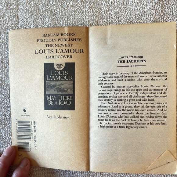 📚2/$6  2-Book Bundle Louis L’Amour : The Sacketts Series - Picture 7 of 16